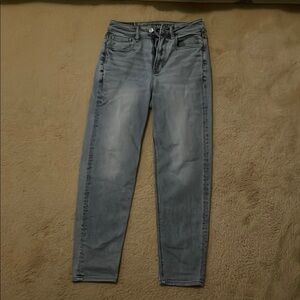 Stylish Gray Denim Jeans